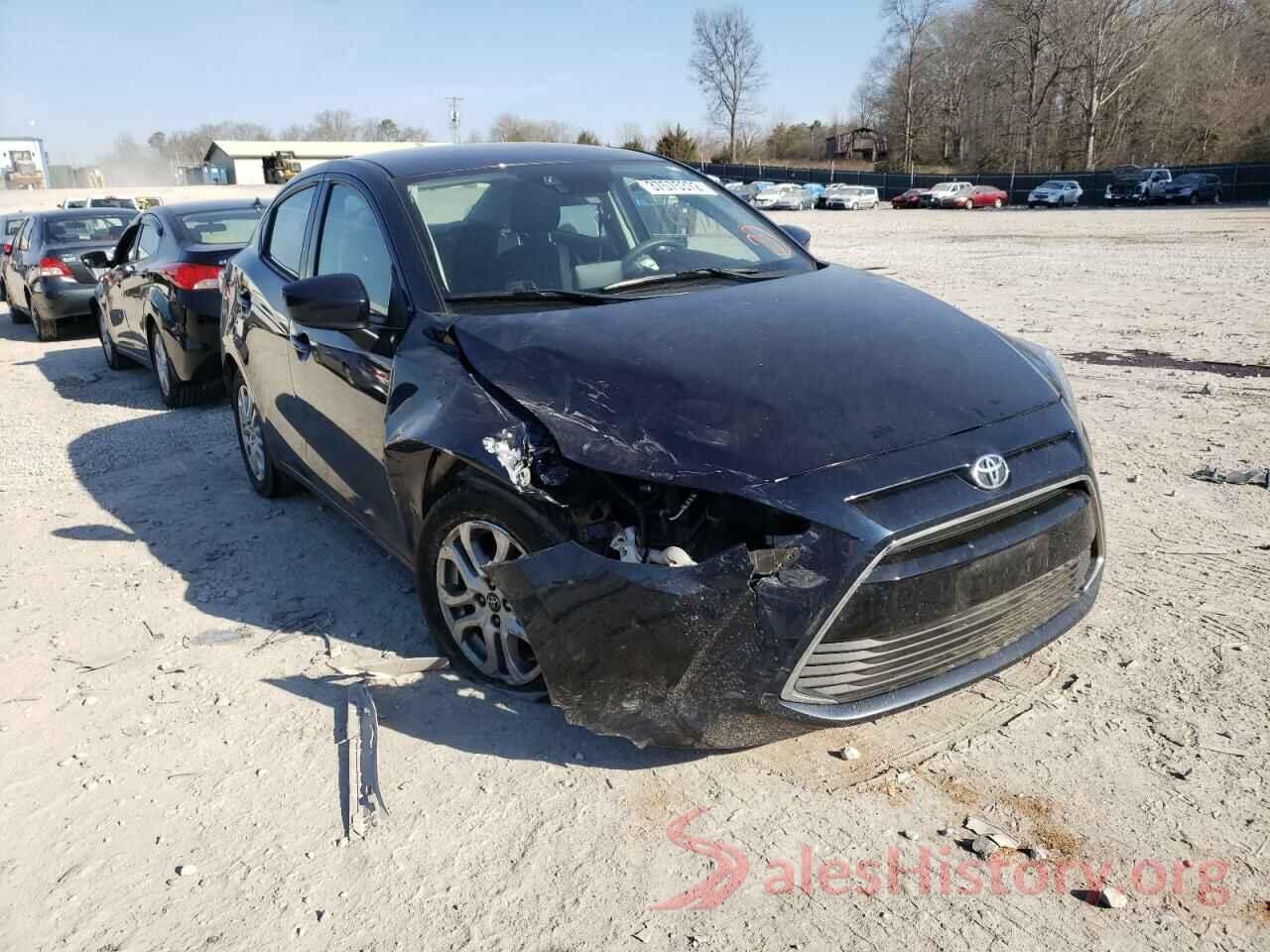 3MYDLBYV2JY323222 2018 TOYOTA YARIS