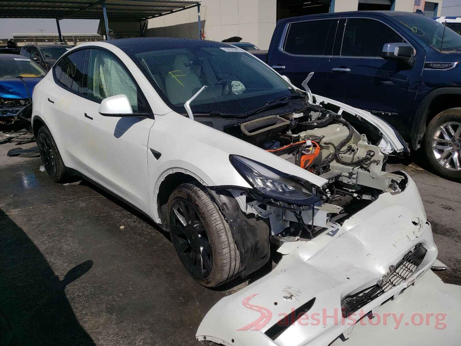 5YJYGDEE1MF068535 2021 TESLA MODEL Y