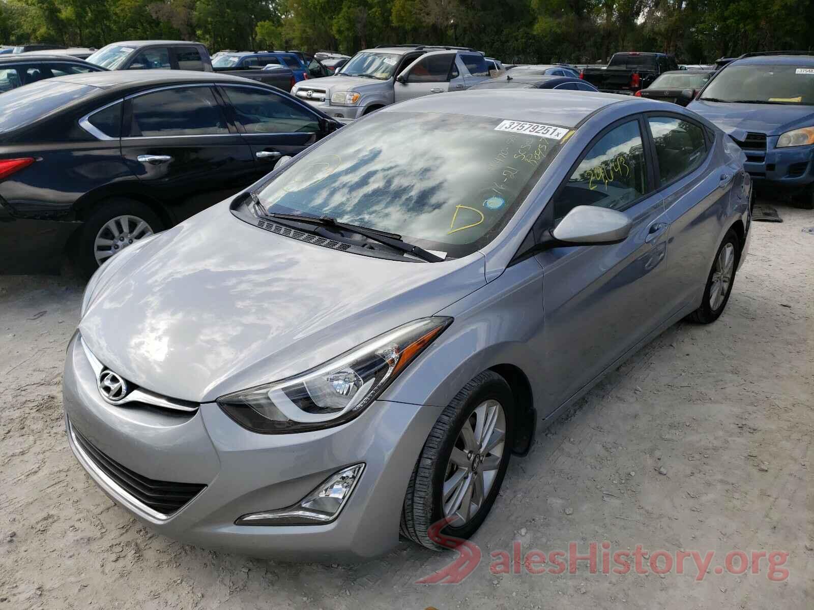 5NPDH4AE7GH783522 2016 HYUNDAI ELANTRA