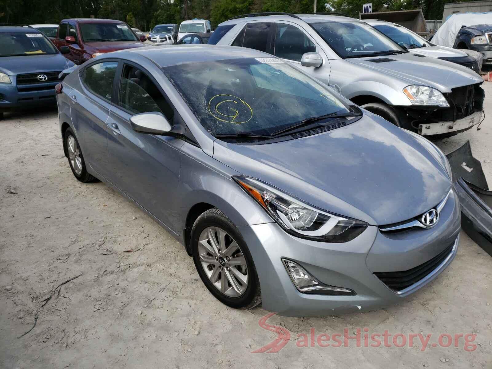 5NPDH4AE7GH783522 2016 HYUNDAI ELANTRA