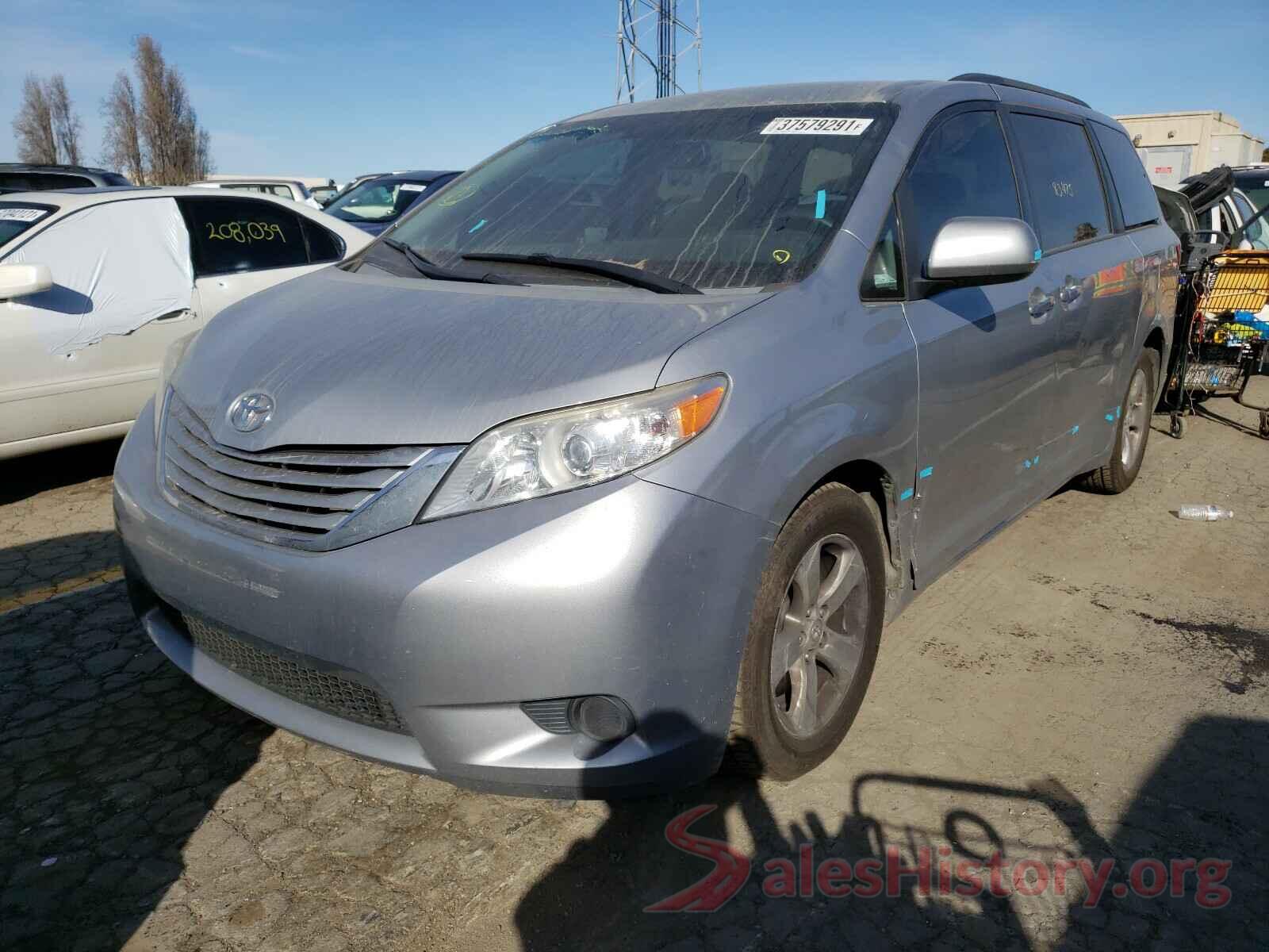 5TDKK3DC1GS697467 2016 TOYOTA SIENNA