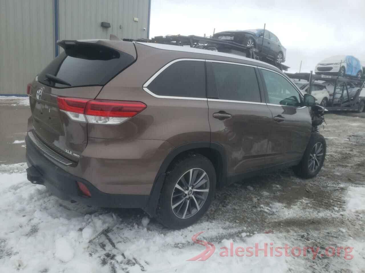 5TDJZRFH3KS916621 2019 TOYOTA HIGHLANDER