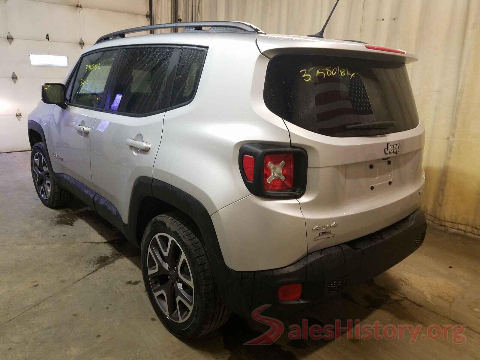 ZACCJBBT6GPC67564 2016 JEEP RENEGADE