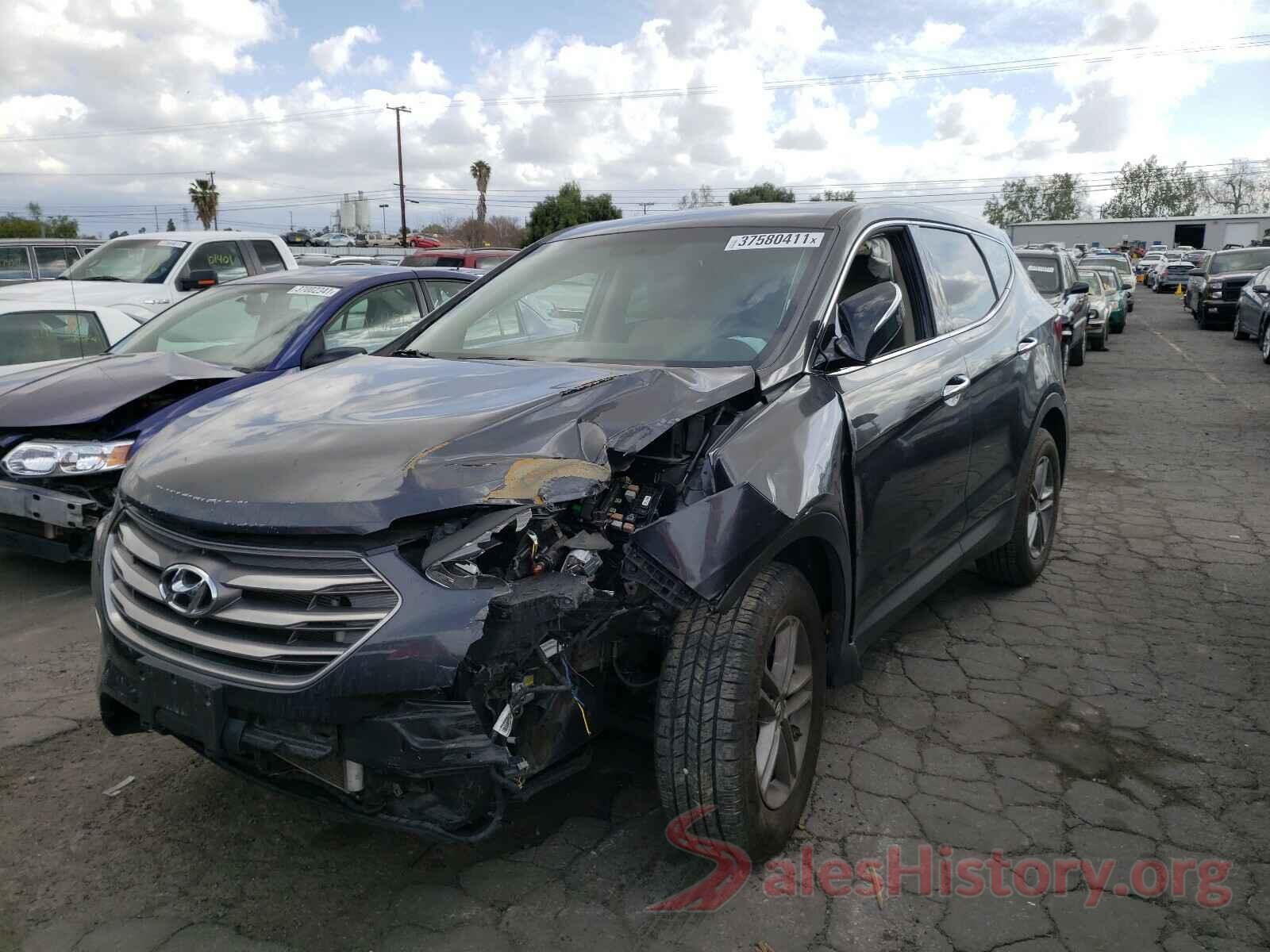 5XYZT3LB5HG499719 2017 HYUNDAI SANTA FE