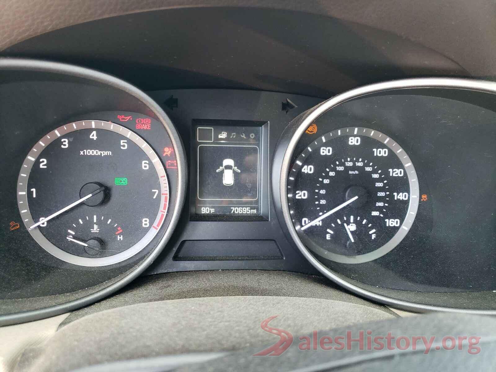 5XYZT3LB5HG499719 2017 HYUNDAI SANTA FE