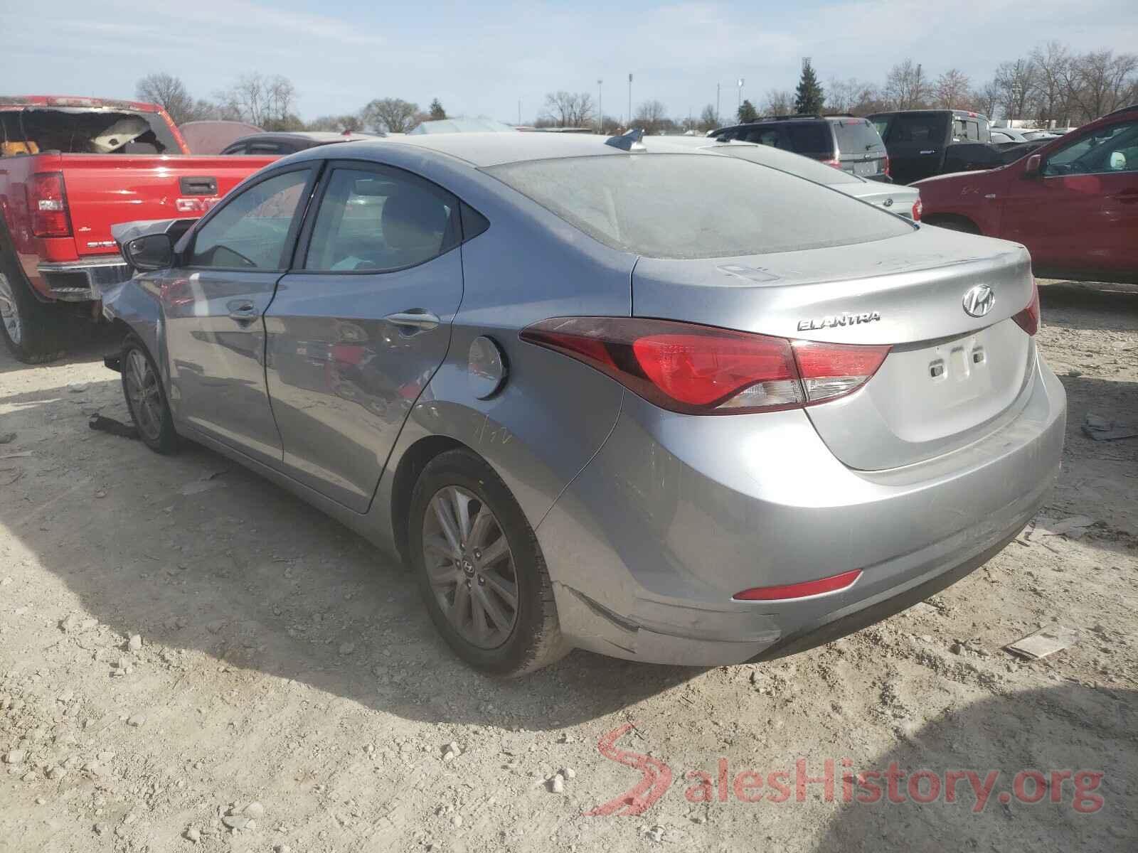 5NPDH4AE2GH656922 2016 HYUNDAI ELANTRA