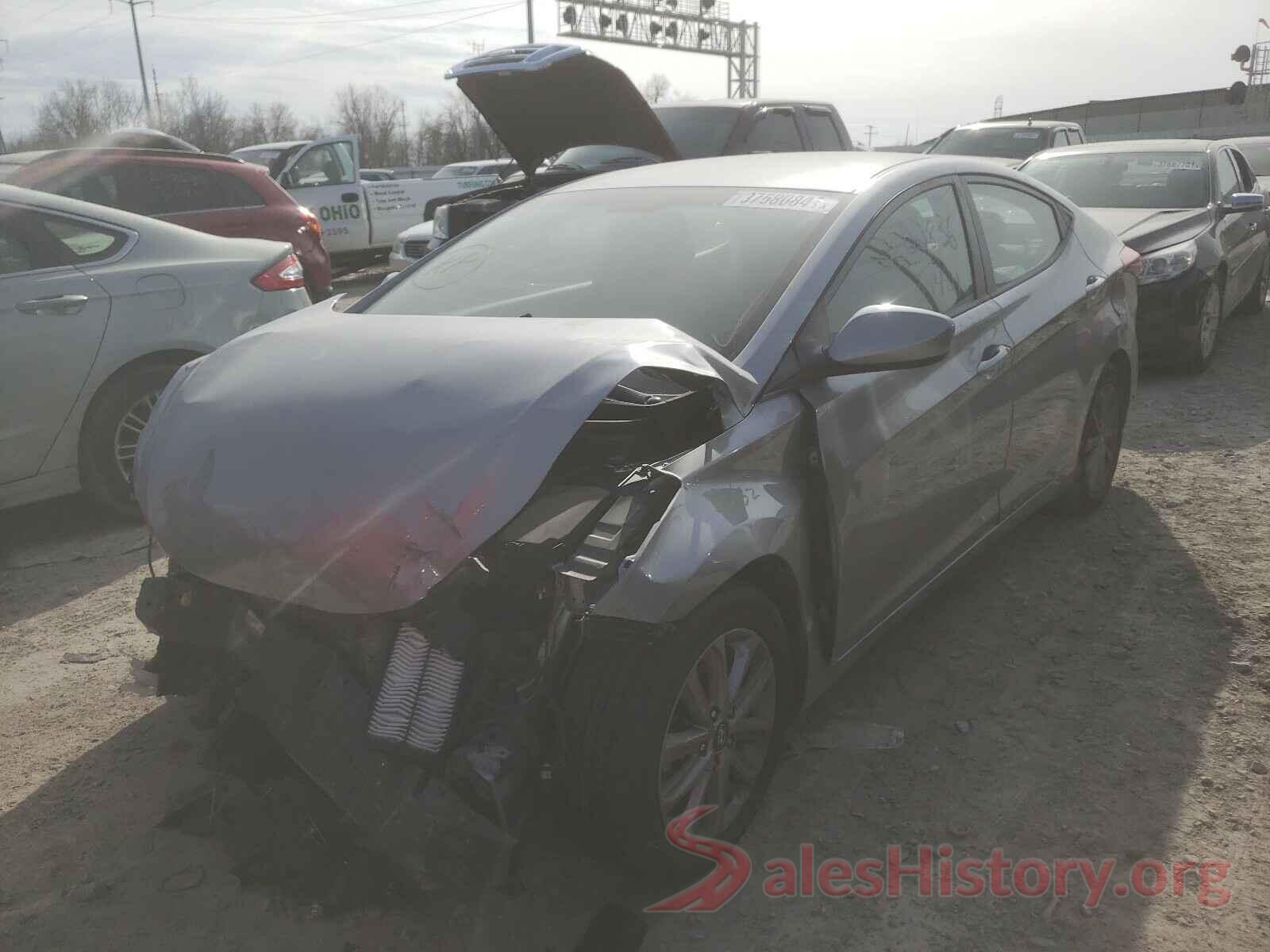 5NPDH4AE2GH656922 2016 HYUNDAI ELANTRA