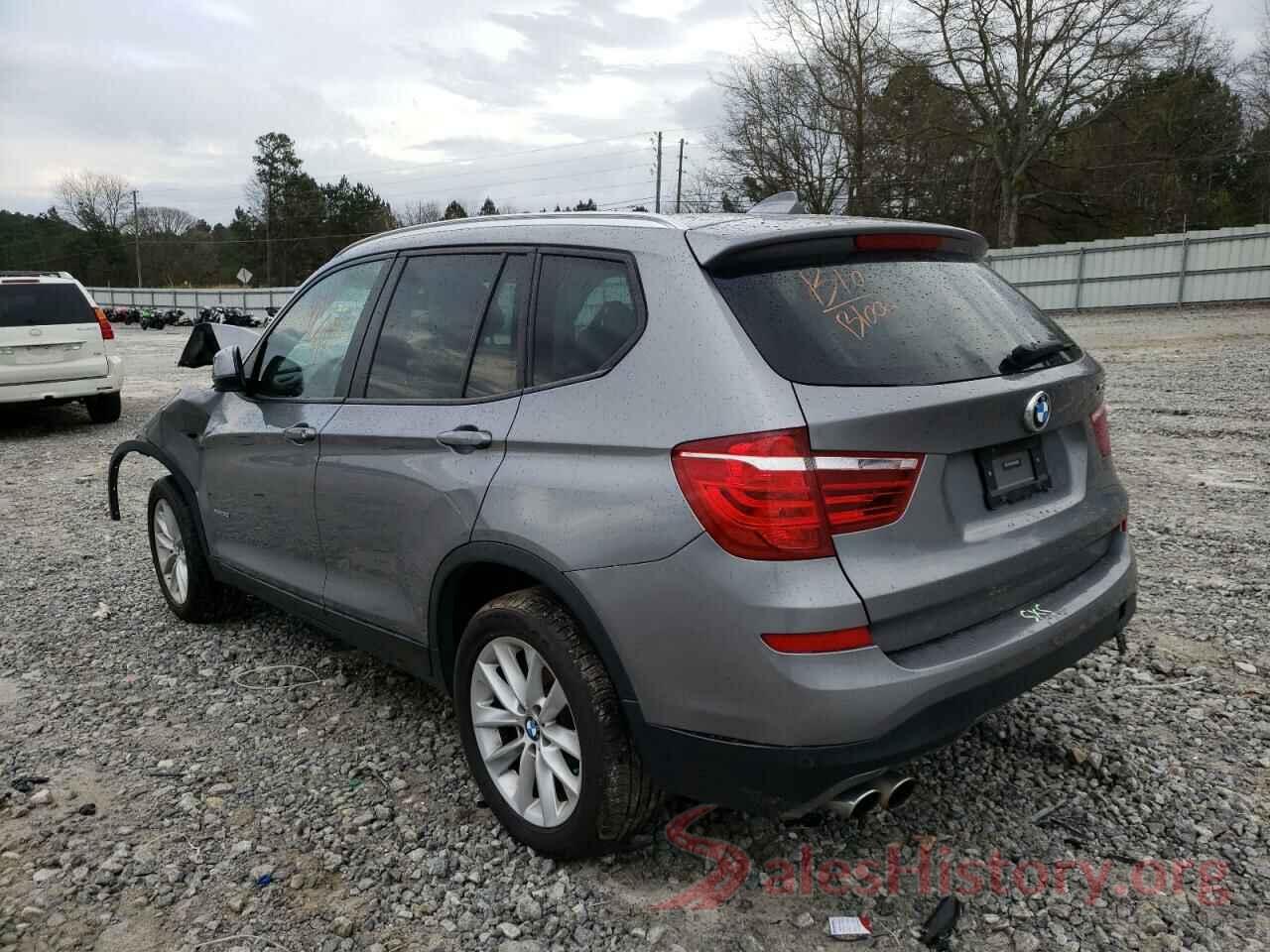 5UXWX9C33H0W72550 2017 BMW X3