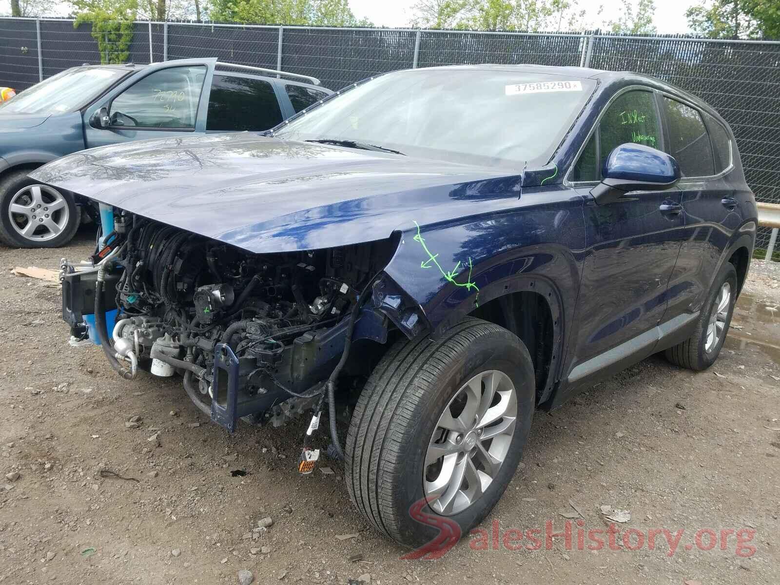 5NMS23AD8KH035670 2019 HYUNDAI SANTA FE