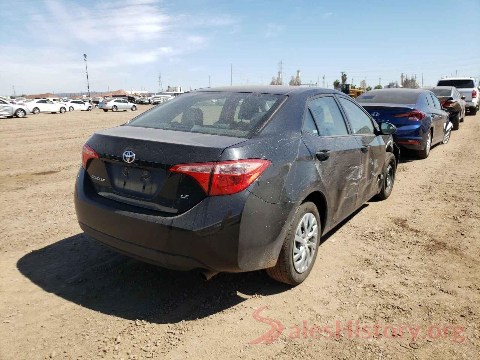 2T1BURHE7KC242486 2019 TOYOTA COROLLA