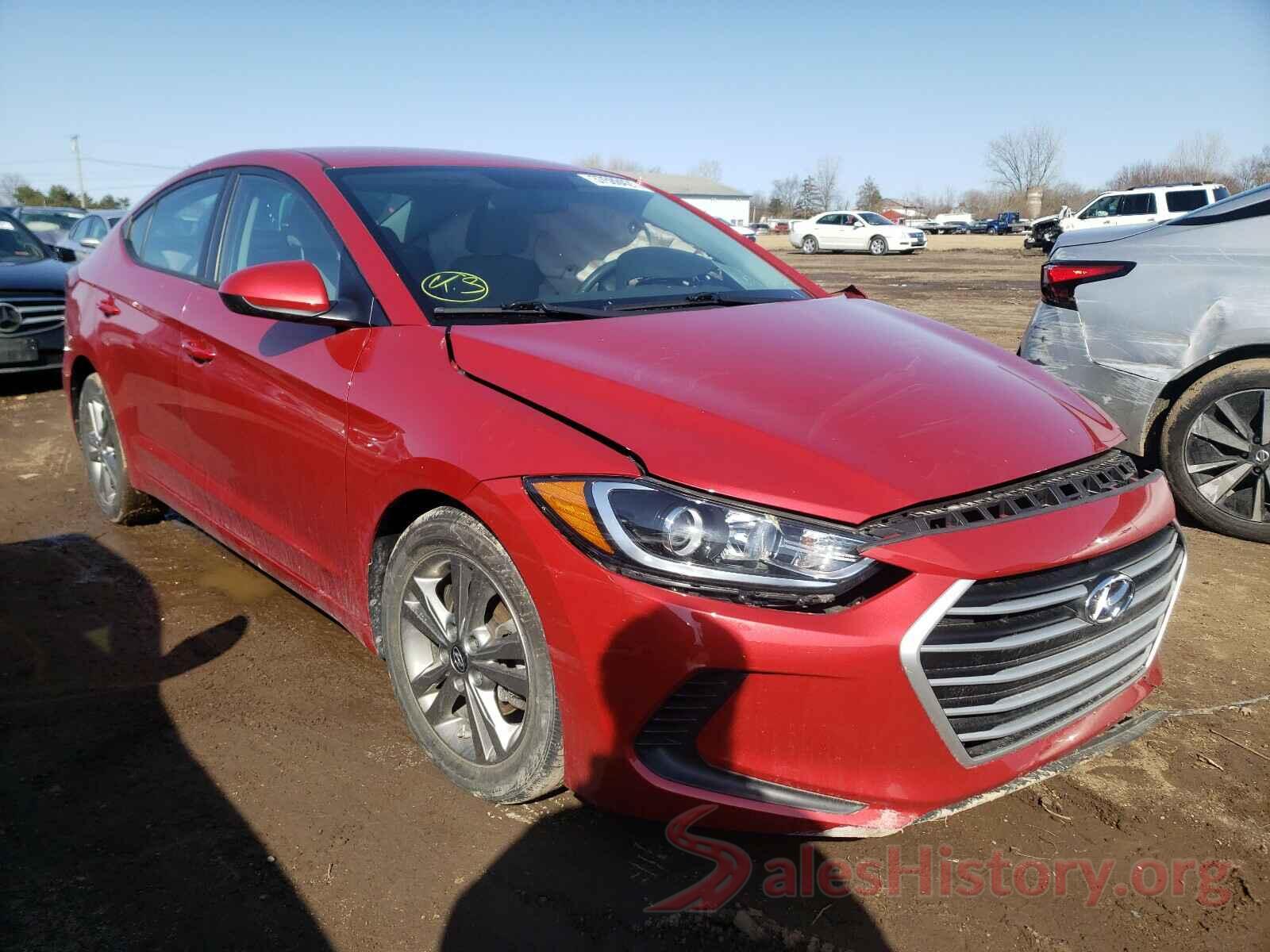 5NPD84LF8HH159185 2017 HYUNDAI ELANTRA