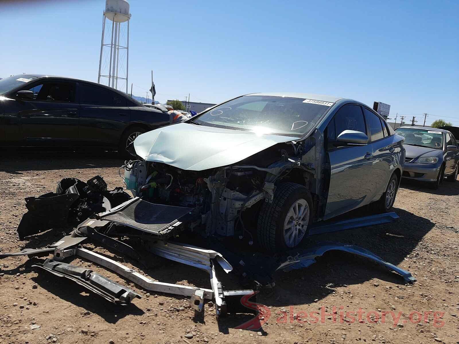 JTDKBRFUXG3022842 2016 TOYOTA PRIUS