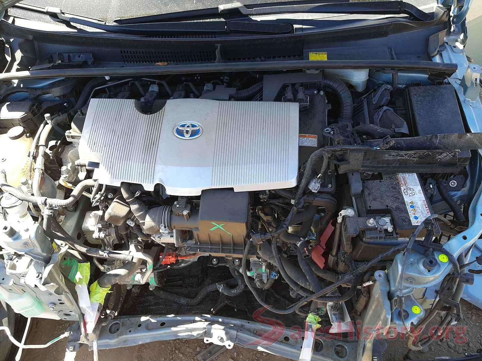 JTDKBRFUXG3022842 2016 TOYOTA PRIUS