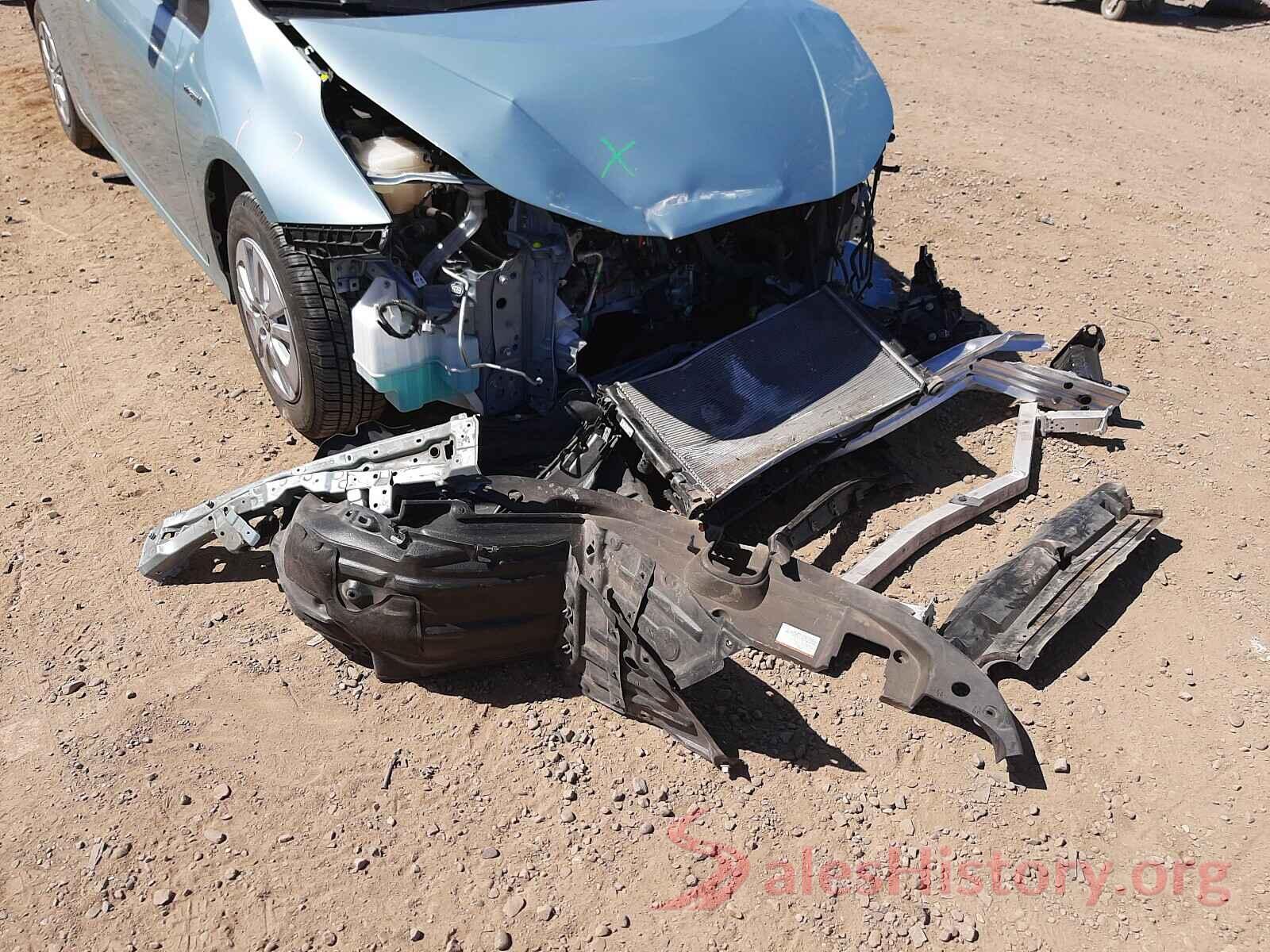 JTDKBRFUXG3022842 2016 TOYOTA PRIUS