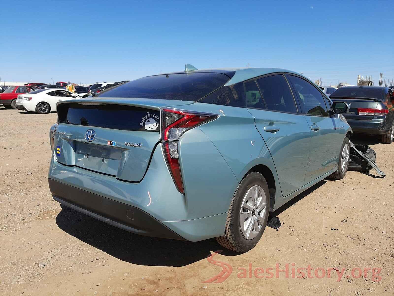 JTDKBRFUXG3022842 2016 TOYOTA PRIUS