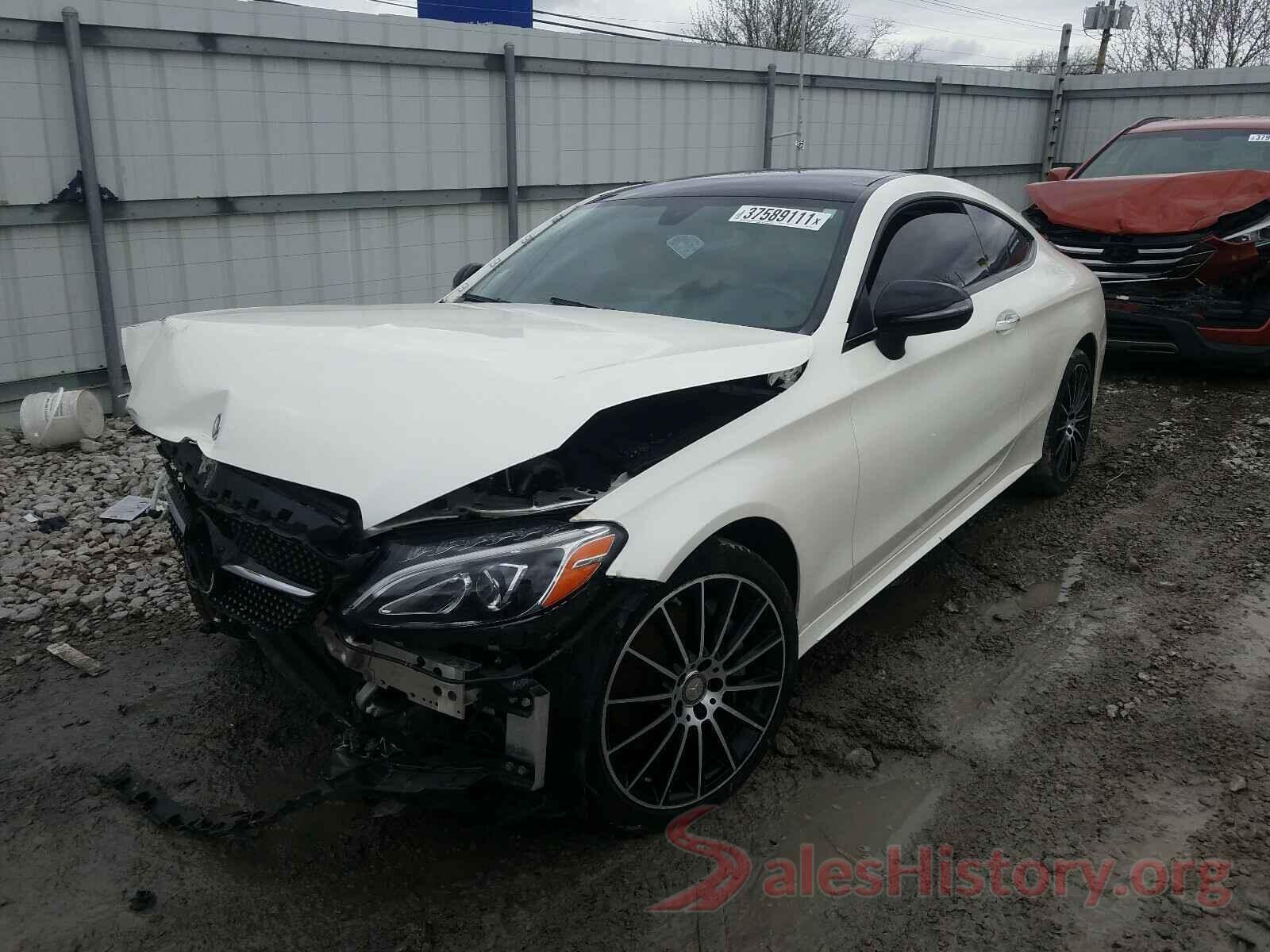 WDDWJ4KB6HF384023 2017 MERCEDES-BENZ C CLASS