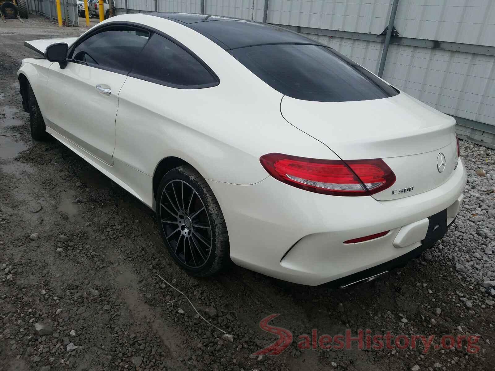 WDDWJ4KB6HF384023 2017 MERCEDES-BENZ C CLASS