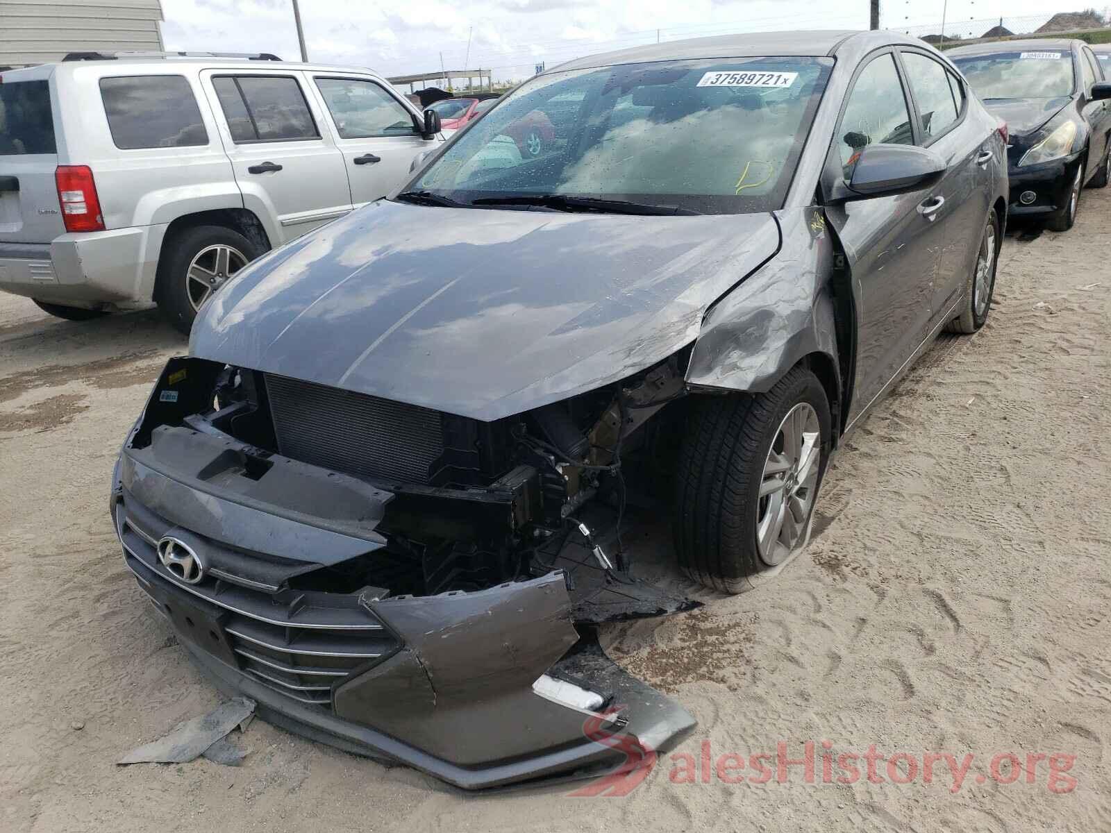 5NPD84LF5LH543921 2020 HYUNDAI ELANTRA