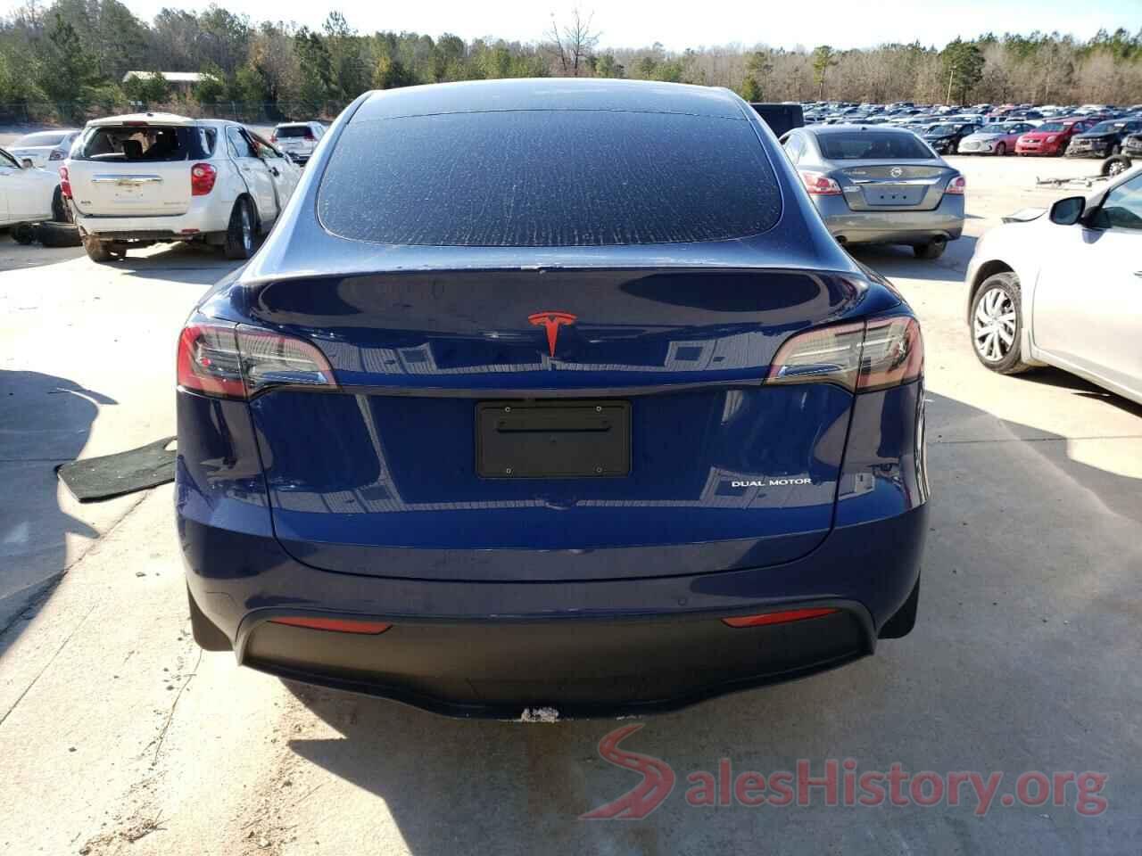 7SAYGDEE5NA004435 2022 TESLA MODEL Y