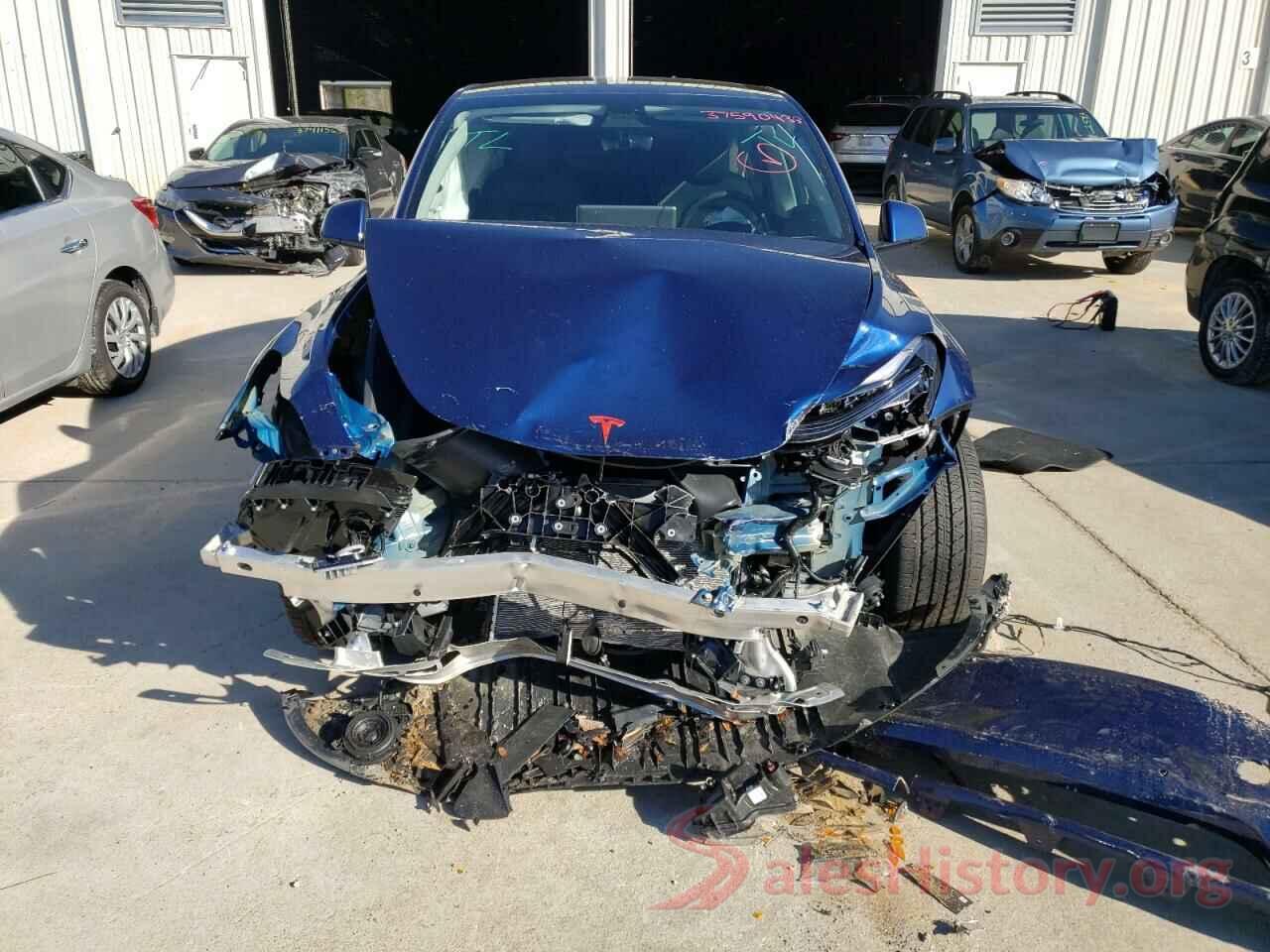 7SAYGDEE5NA004435 2022 TESLA MODEL Y