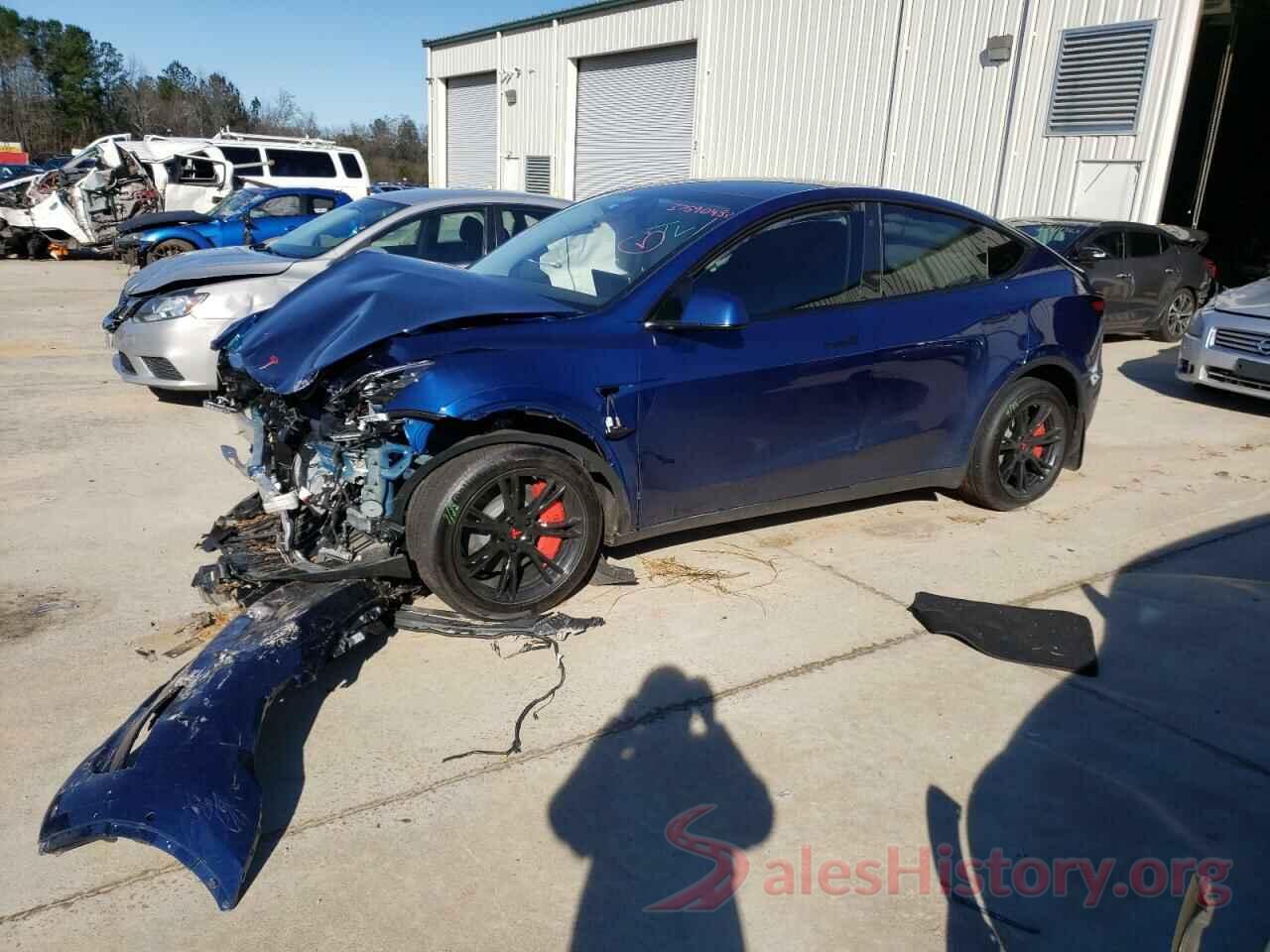 7SAYGDEE5NA004435 2022 TESLA MODEL Y