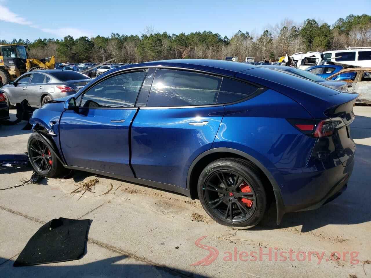 7SAYGDEE5NA004435 2022 TESLA MODEL Y