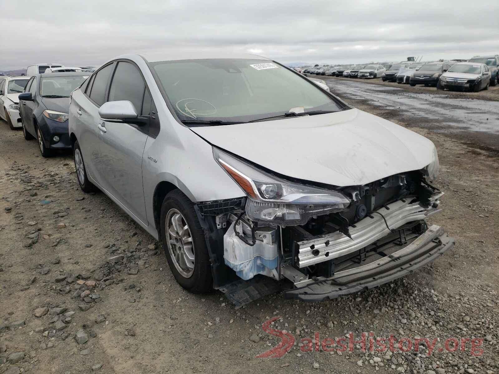 JTDKARFU8K3088785 2019 TOYOTA PRIUS