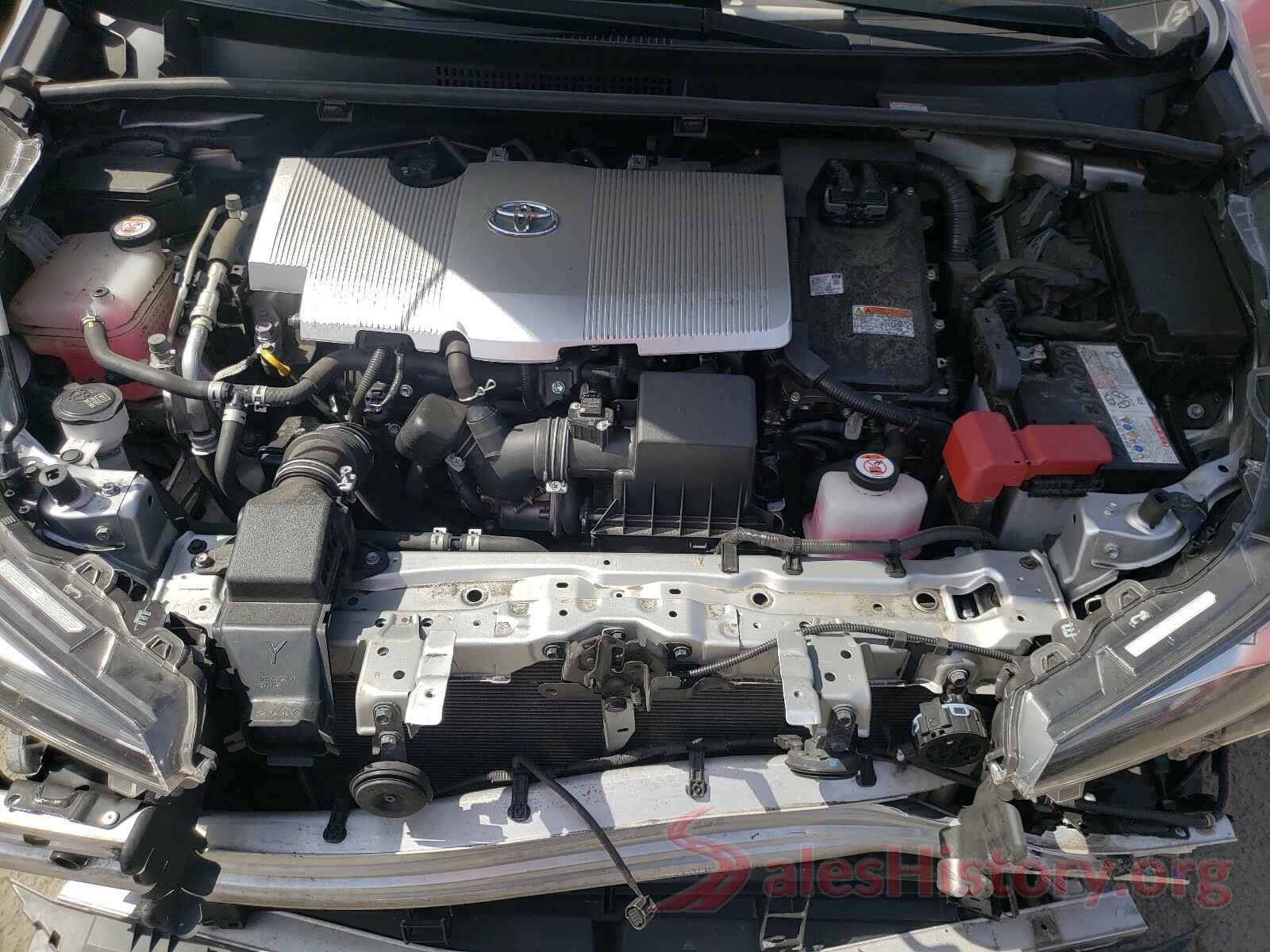 JTDKARFU8K3088785 2019 TOYOTA PRIUS