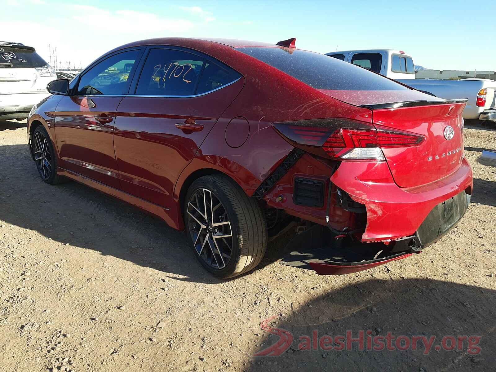 KMHD04LB8KU885822 2019 HYUNDAI ELANTRA