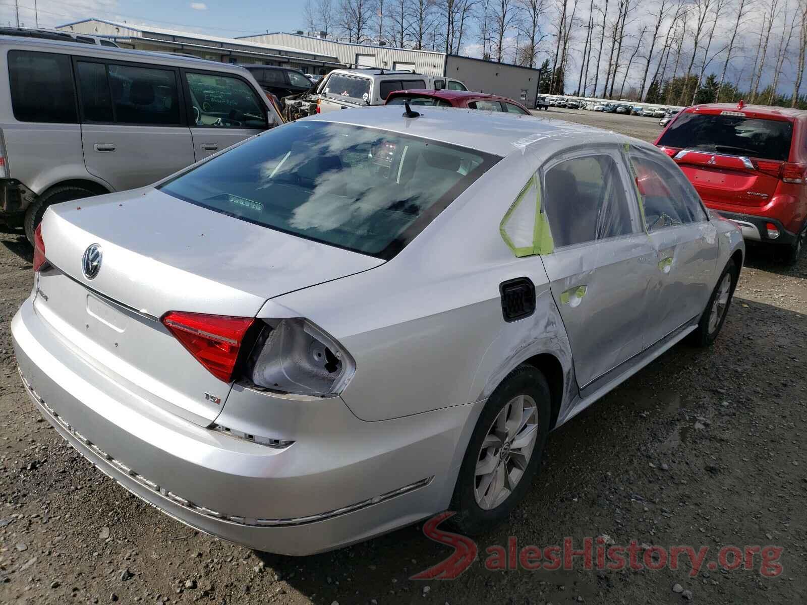 1VWAT7A33GC041726 2016 VOLKSWAGEN PASSAT