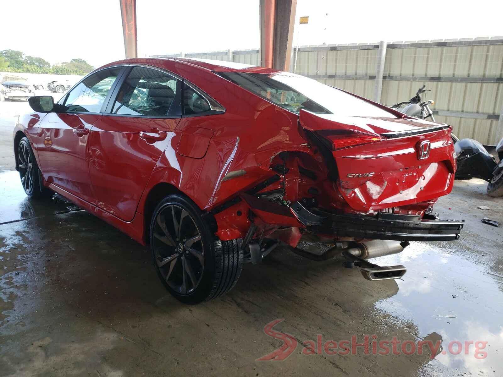 2HGFC2F8XKH564247 2019 HONDA CIVIC