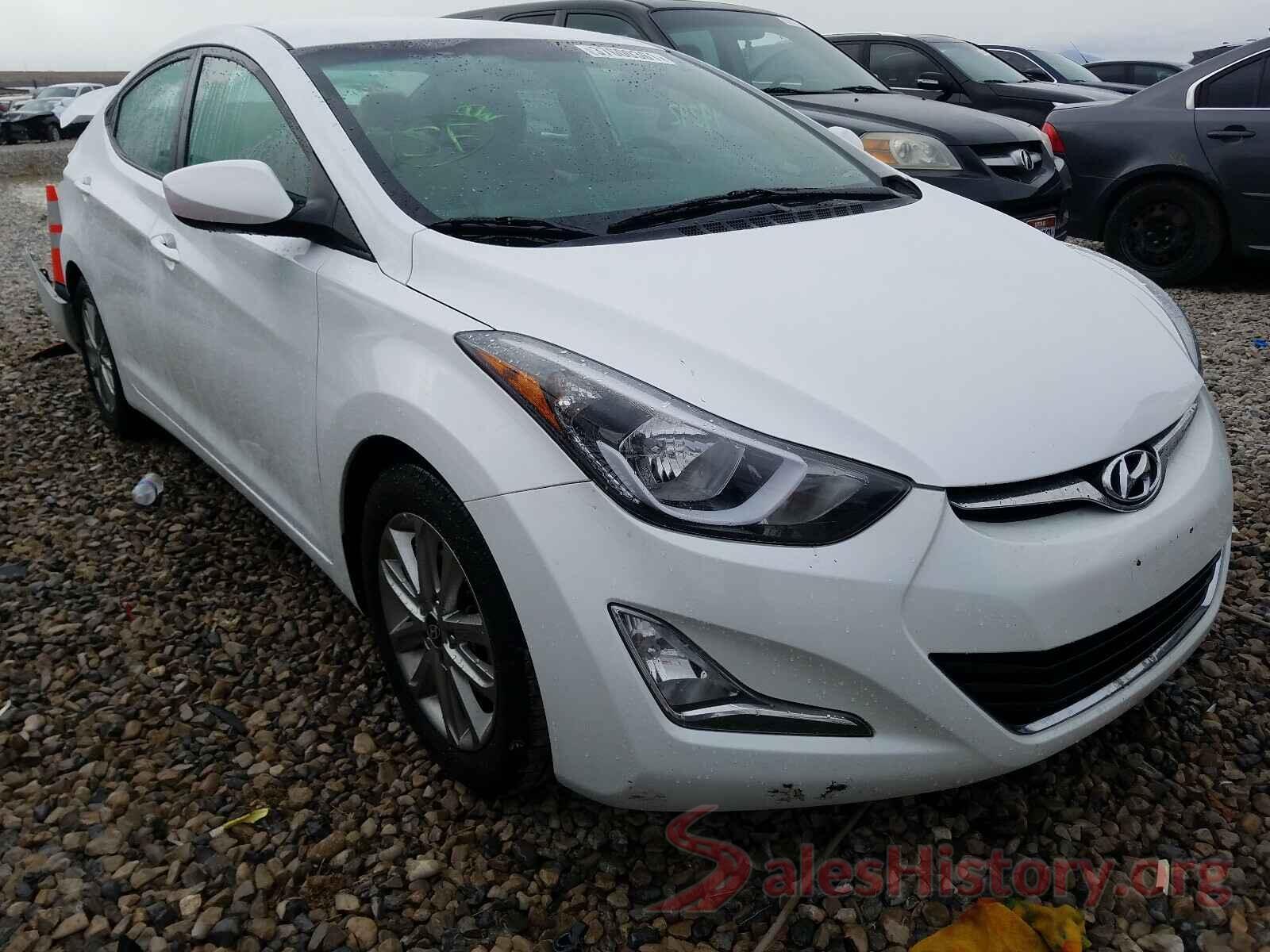 5NPDH4AE3GH667783 2016 HYUNDAI ELANTRA