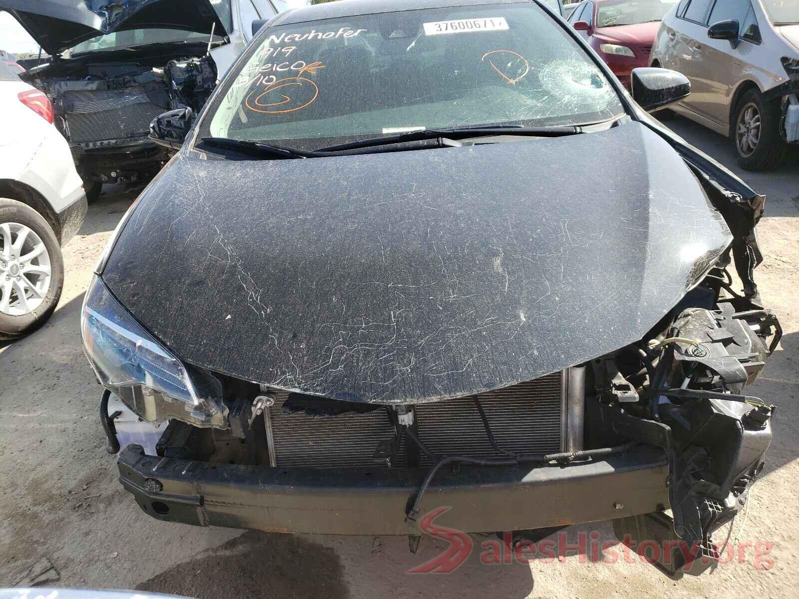 2T1BURHE1KC187372 2019 TOYOTA COROLLA