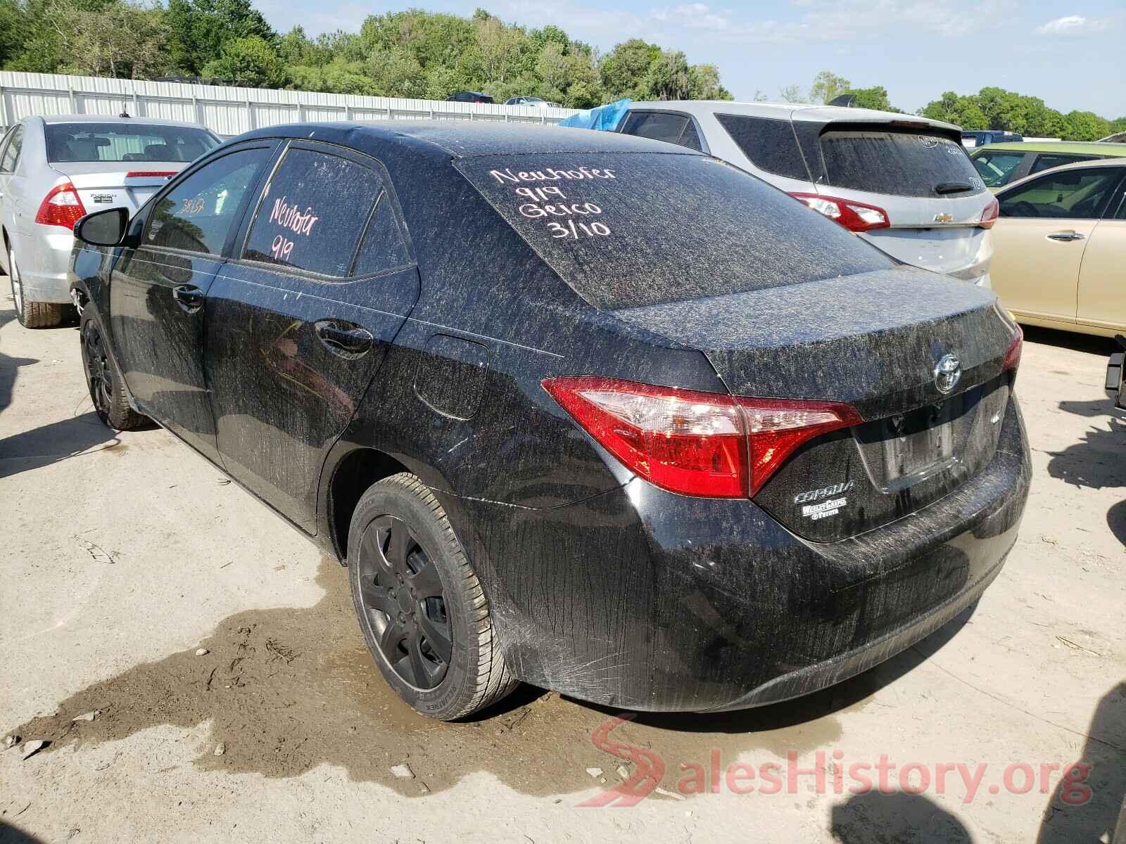 2T1BURHE1KC187372 2019 TOYOTA COROLLA