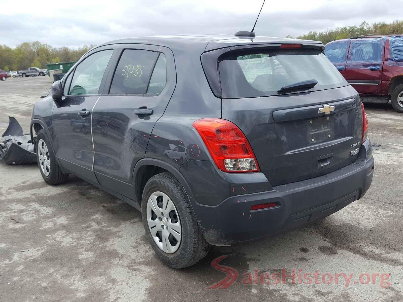 3GNCJKSB8GL248845 2016 CHEVROLET TRAX