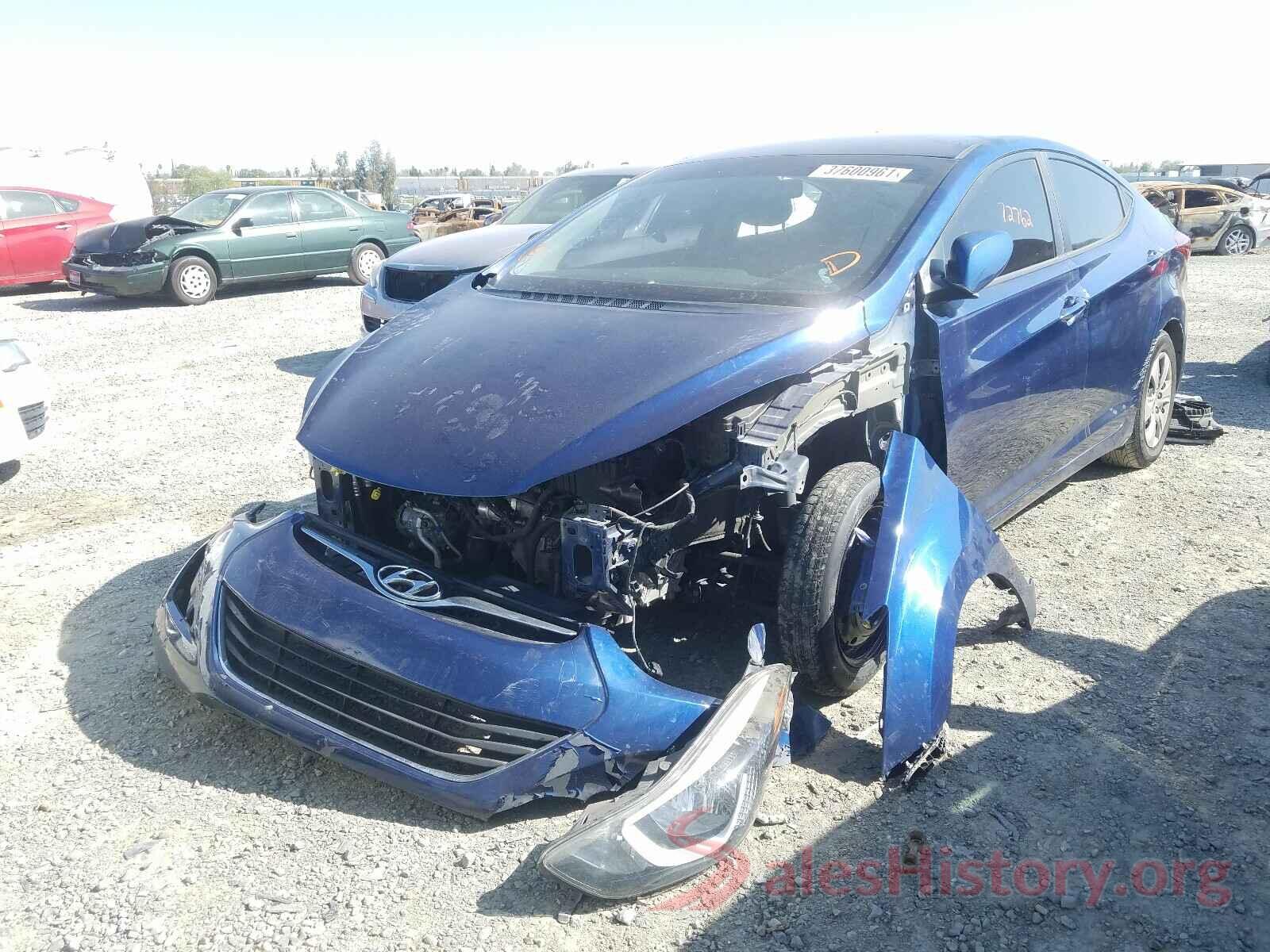 5NPDH4AEXGH724481 2016 HYUNDAI ELANTRA