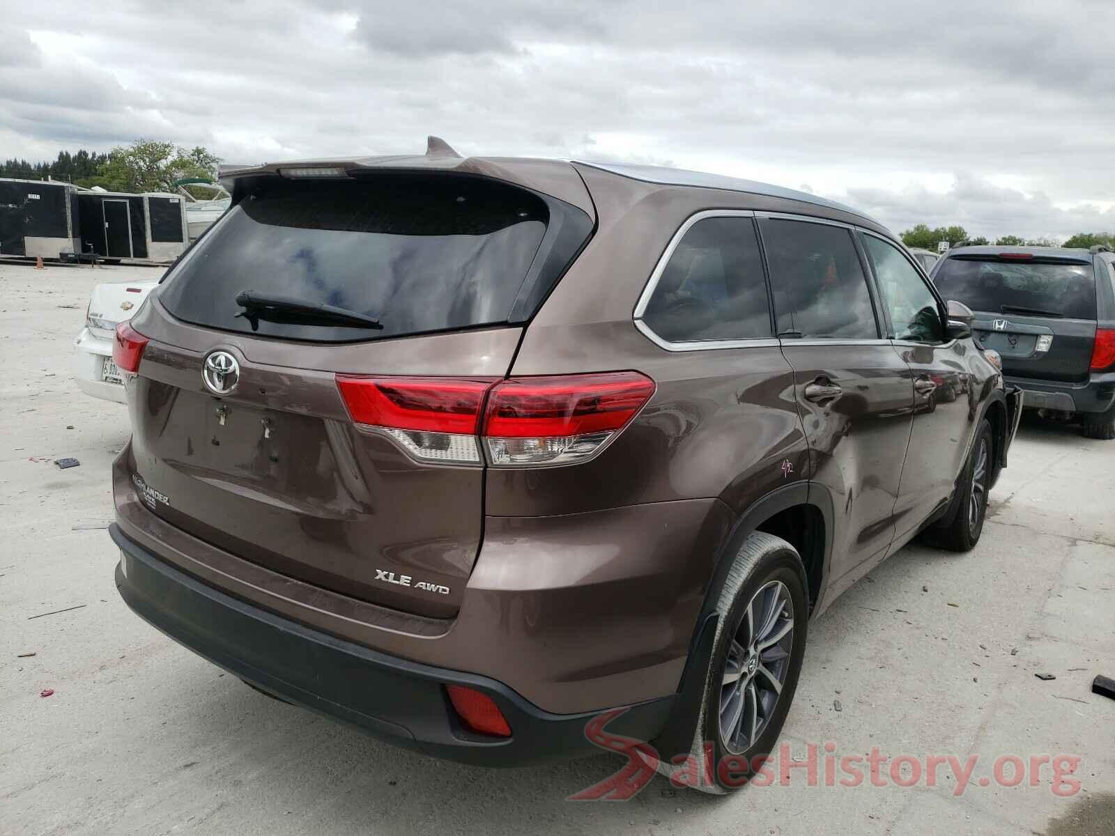 5TDJZRFH6JS853030 2018 TOYOTA HIGHLANDER