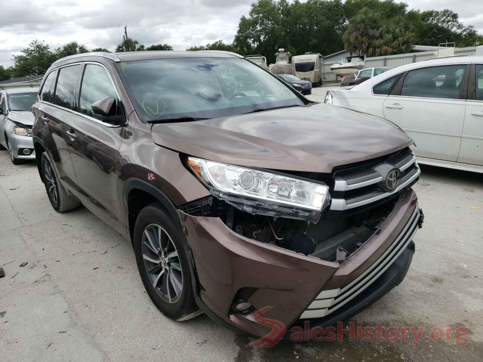 5TDJZRFH6JS853030 2018 TOYOTA HIGHLANDER