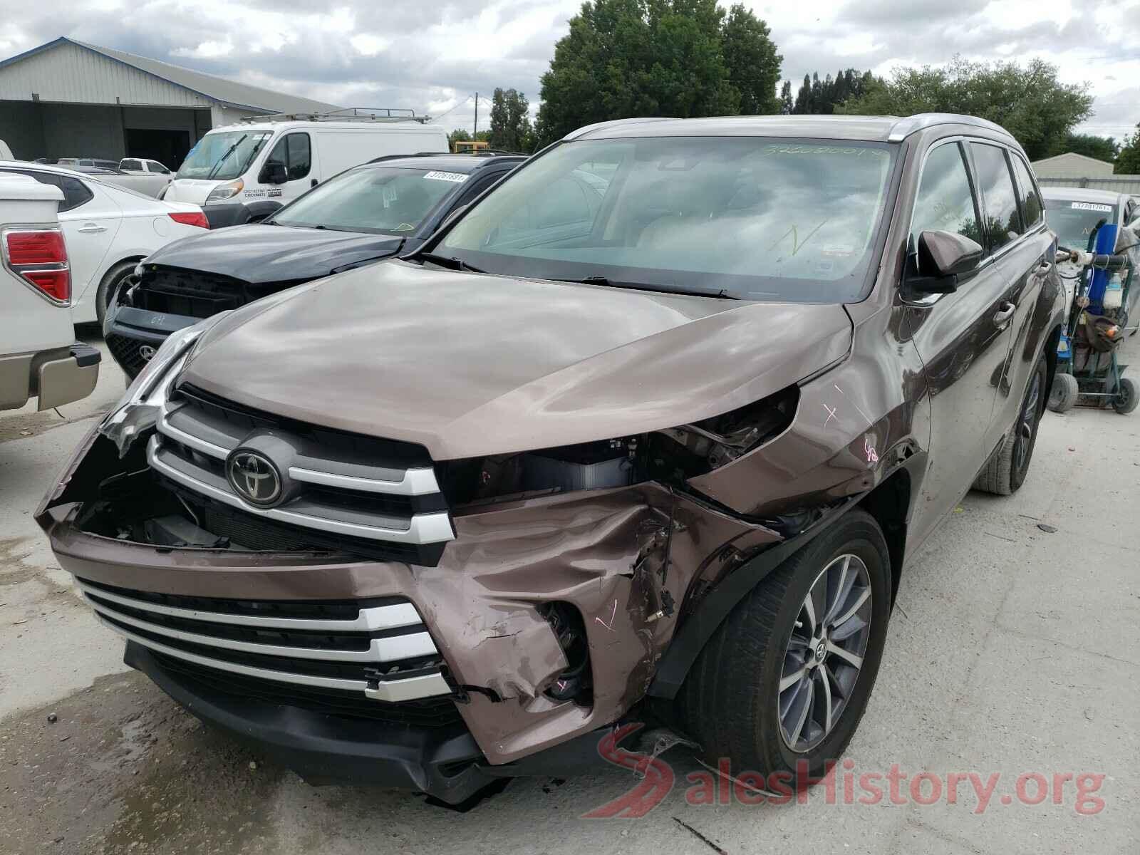 5TDJZRFH6JS853030 2018 TOYOTA HIGHLANDER