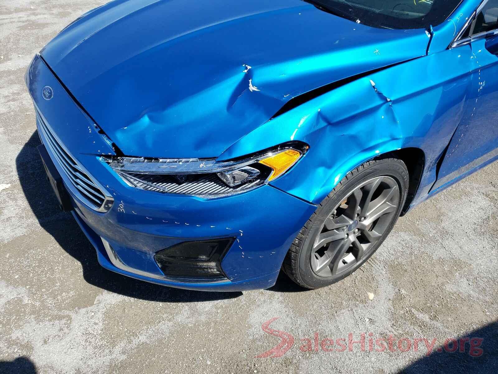 3FA6P0CD9KR219598 2019 FORD FUSION