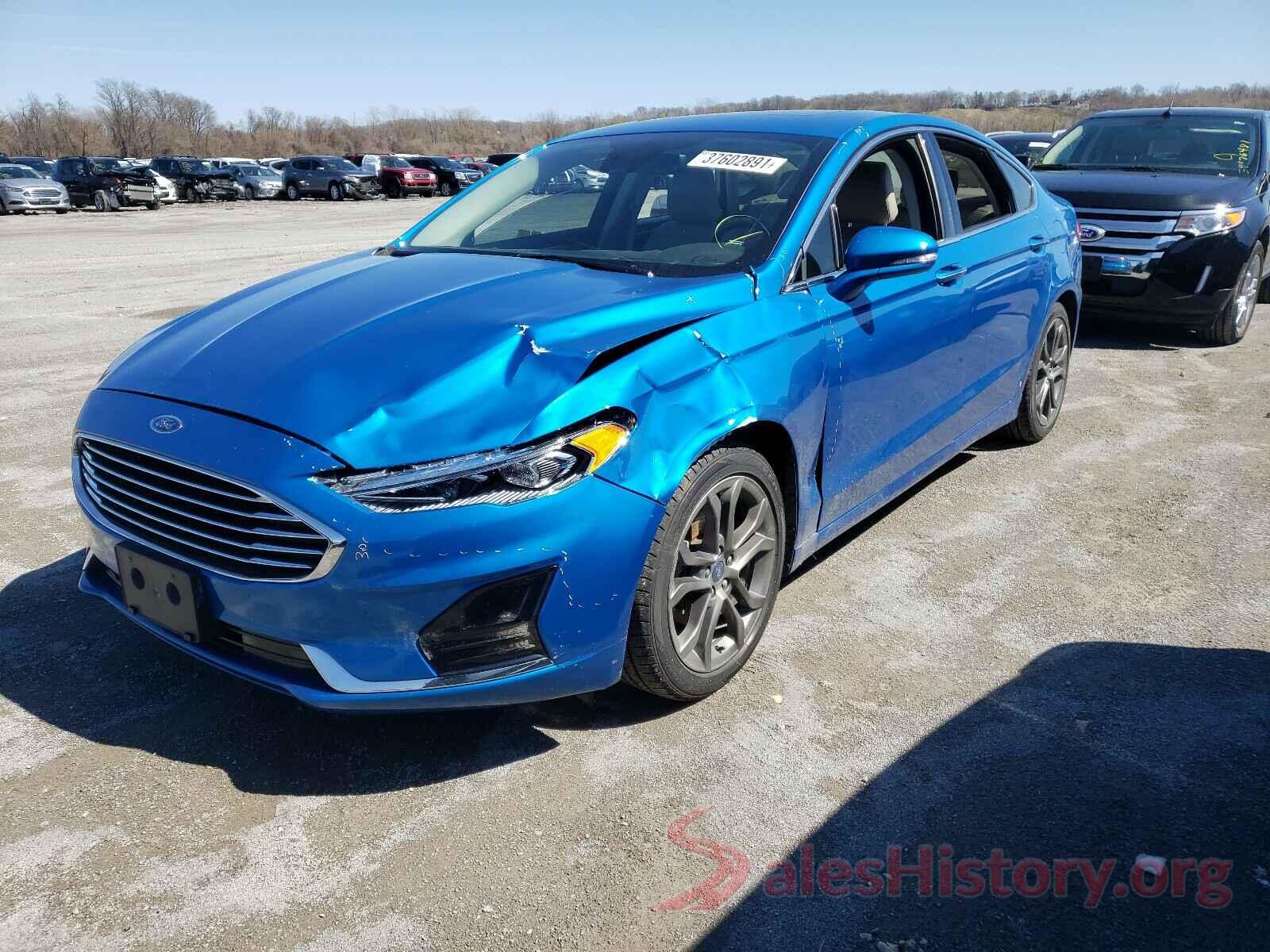 3FA6P0CD9KR219598 2019 FORD FUSION