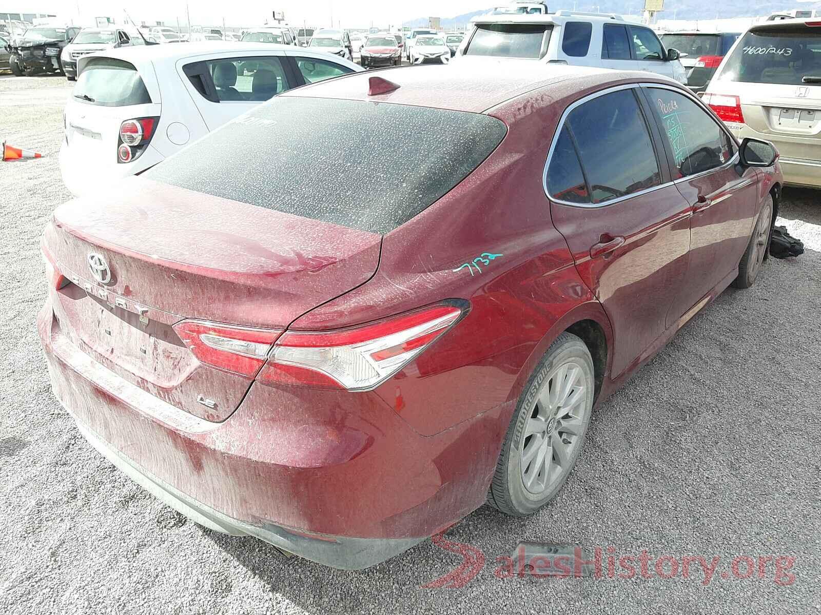 4T1B11HK0KU804291 2019 TOYOTA CAMRY