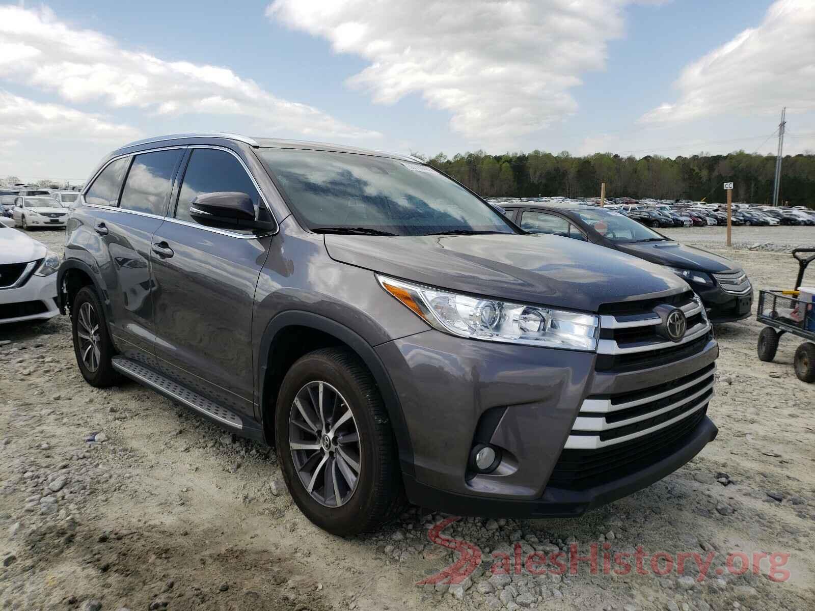 5TDJZRFHXJS544905 2018 TOYOTA HIGHLANDER