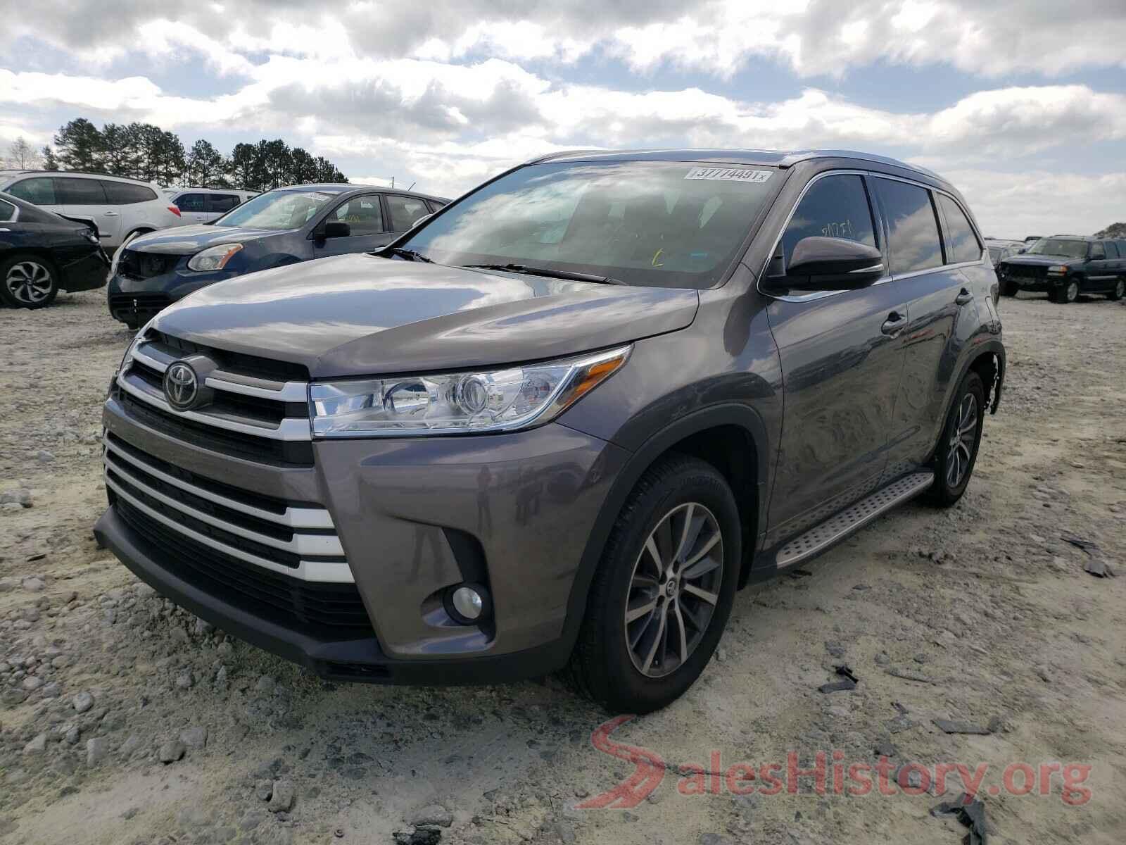 5TDJZRFHXJS544905 2018 TOYOTA HIGHLANDER