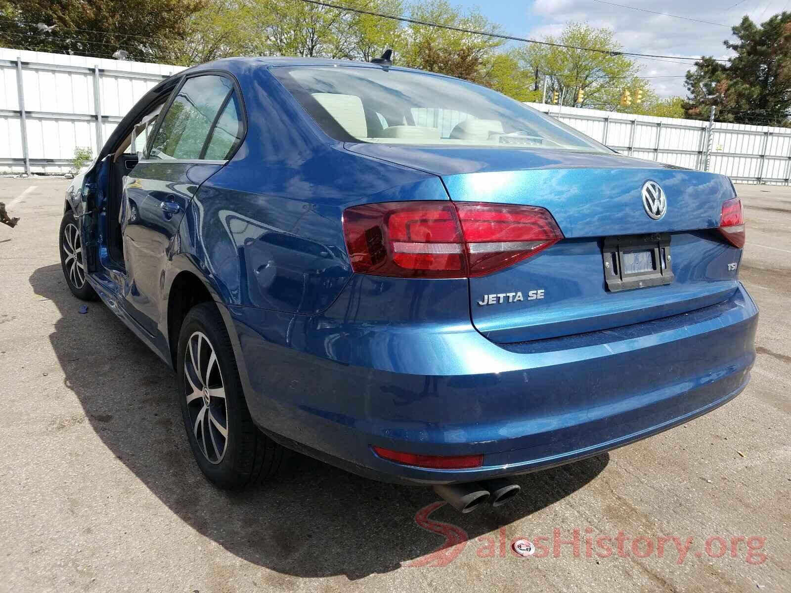 3VWDB7AJ2HM362493 2017 VOLKSWAGEN JETTA