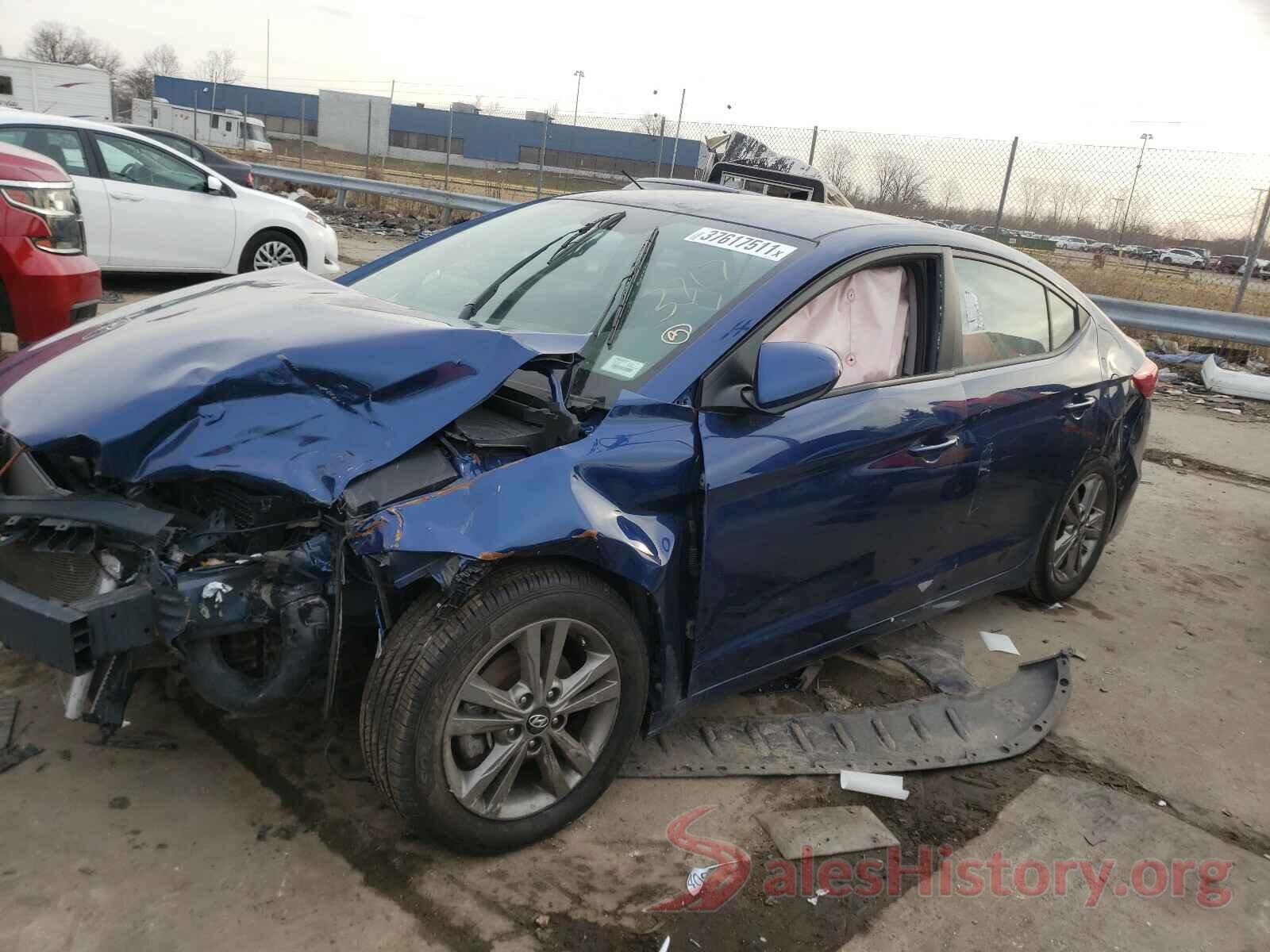 5NPD84LF5JH303717 2018 HYUNDAI ELANTRA