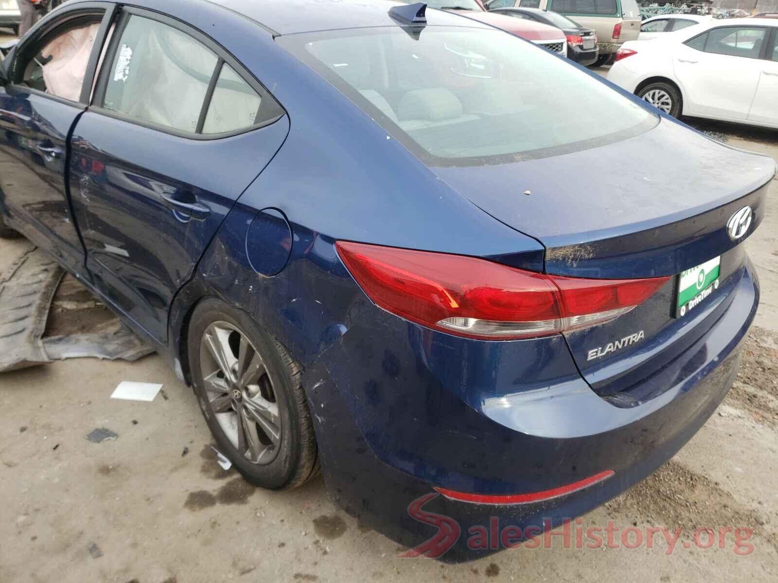 5NPD84LF5JH303717 2018 HYUNDAI ELANTRA