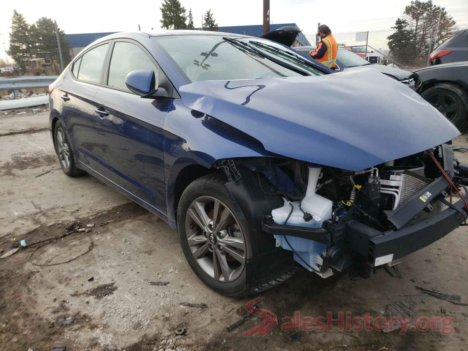 5NPD84LF5JH303717 2018 HYUNDAI ELANTRA