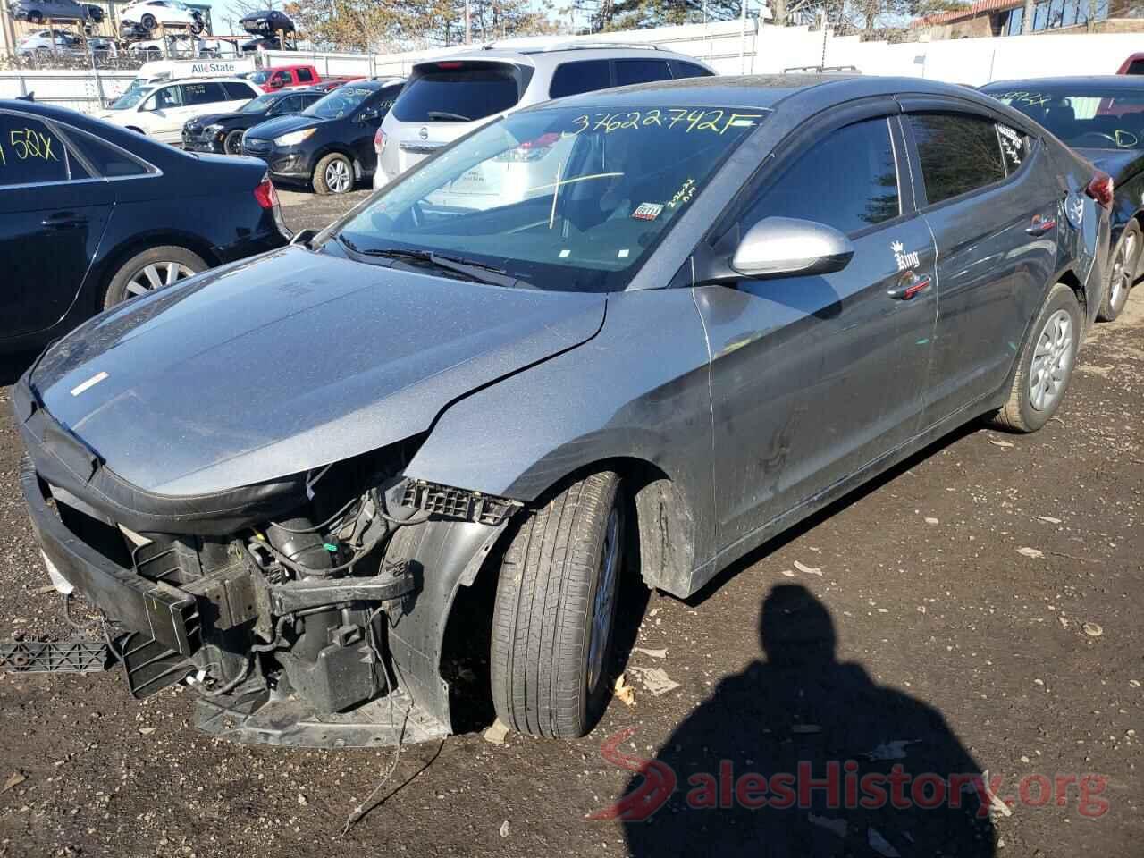 KMHD74LF1KU790811 2019 HYUNDAI ELANTRA