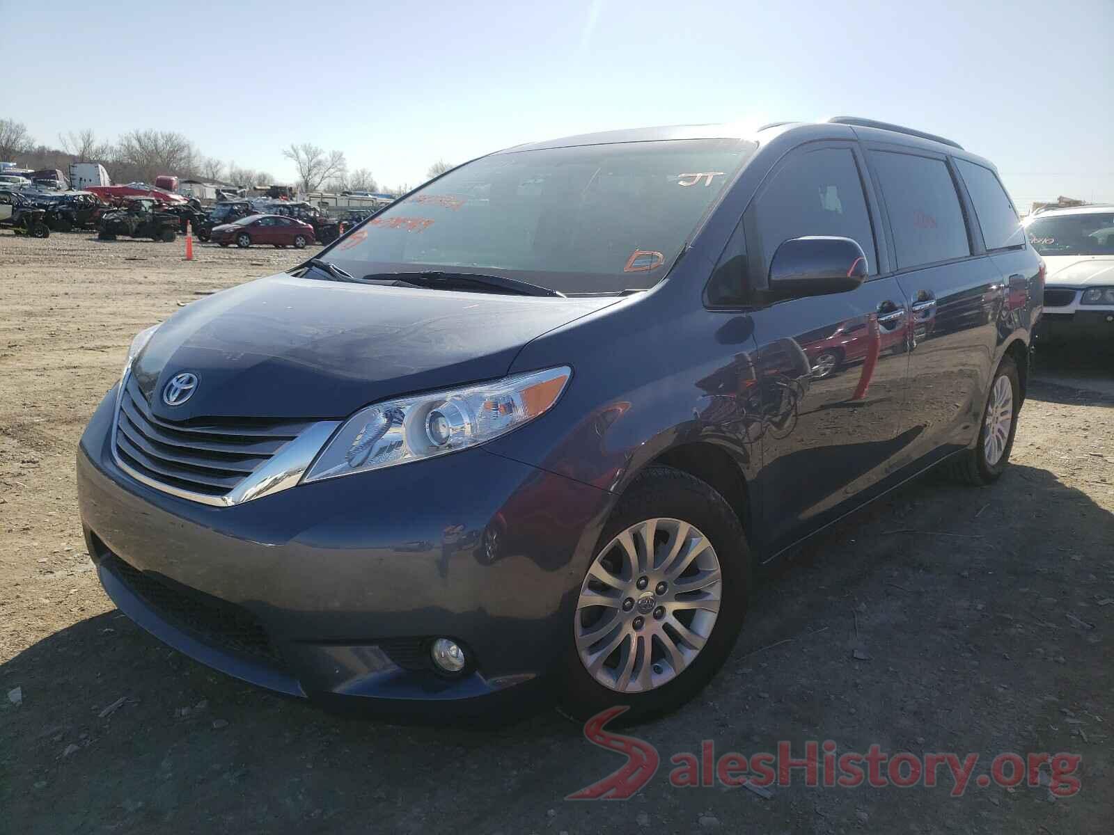 5TDYZ3DCXHS891549 2017 TOYOTA SIENNA